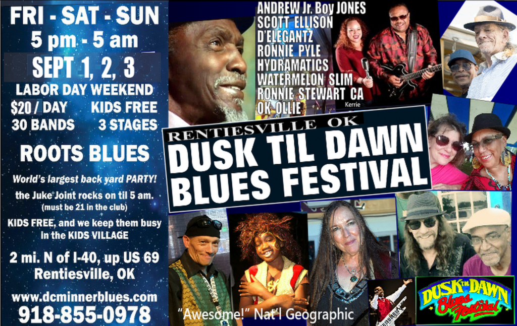 OK Blues Hall of Fame events and music Rentiesville Blues Fest, Selby